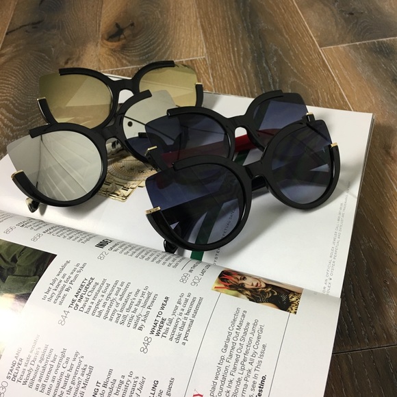 Bundle 2 for $8 Oversized Cat Eye Sunglasses - Picture 6 of 6